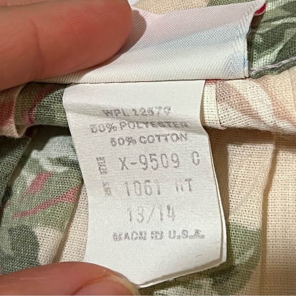 VINTAGE AVON Classy Spring Summer Cottagecore Floral Pink Maxi Skirt - Picture 8 of 8